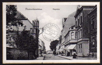 Neuhaldensleben Hagentor Strasse 1917 