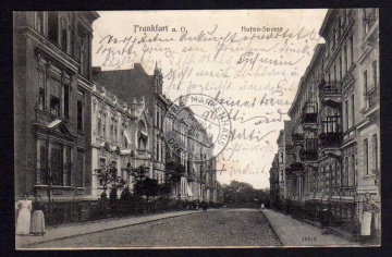 Frankfurt Oder Huften Strasse 1906 