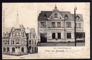 Bredstedt Hotel Landwirtschaftliches Haus 1902 