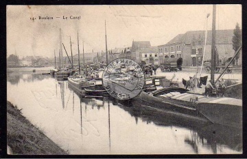 Roeselare Roulers Le Canal 1915 