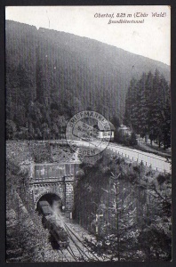 Oberhof Brandleitentunnel Zug Lok 