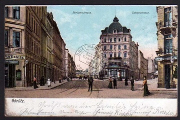 Görlitz Berlinerstrasse Salomonstrasse 1903 