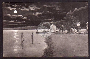 Groß Besten Pätz Paetz 1915 Badestrand 