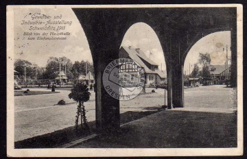 Schweidnitz 1911 Industrie Ausstellung 