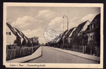 Tutow Demmin Tannenbergstraße 1943 Feldpost 