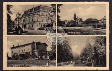 Ehrenfost OS Bahnhof Schloß Kirche Schule 