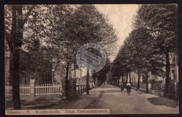 Dömitz M. Werderstraße Elektrizitätswerk 1920 