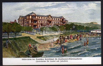 Ahlbeck Ostsee Heim dt. Gesellschaft Kaufmanns 