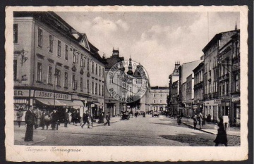 Troppau Opava Herrengasse 1944 