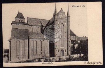 Wismar Georgenkirche 1906 