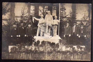 Seifhennersdorf 1911 Denkmal Einweihung Foto 