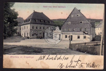 Altenberg Hotel zum Alten Amtshaus Post Bäcker 