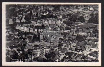 Döbeln Orig. Fliegeraufnahme Luftbild 