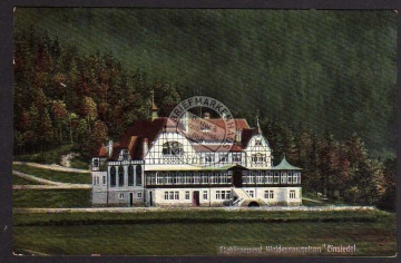 Etablissement Waldesrauschen Einsiedel 1910 