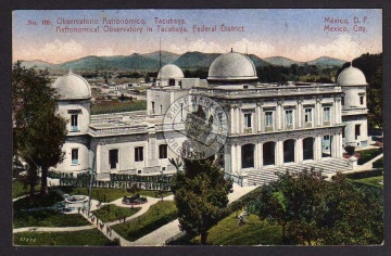 Mexiko City Observatorio de Tacubaya 1927 