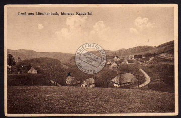 Lütschenbach hinteres Kandertal 