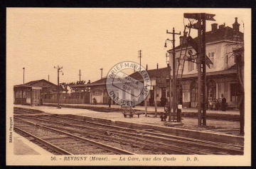 Revigny Meuse La Gare bahnhof Gleisseite Quais 