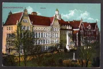 Bischofswerda Schule Seminar 1918 Feldpost 