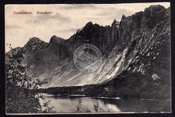 Troldtinderne Romsdal Norway 1910 