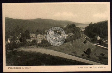 Paulinzella Thür. Blick von der Spittelsleite 