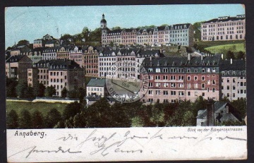 Annaberg Bahnpost 1906 