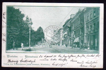 Wiesbaden Rheinstrasse 1900 