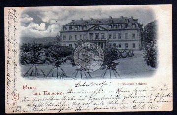 Neuwied 1899 Fürstliches Schloss 