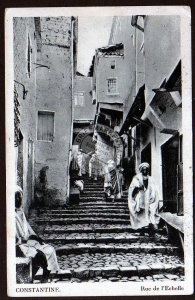 Constantine Algerien 1939 Rue de Echelle 