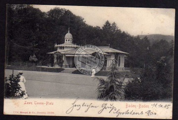 Baden Baden Lawn Tennis Platz 1905 