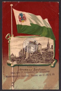 Bautzen 1905 Verbandstag Bäckerinnung Saxonia 