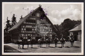 Sankt Johann Reutlingen Gestüt Pferde  Gasthof 