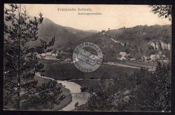 Behringersmühle Gößweinstein 1906 Fränkische S 