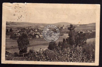 Lichtenberg Erzgebirge über Freiberg 1922 