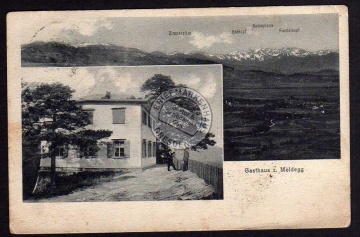 Gasthaus Meldegg 1913 Walzenhausen Appenzell 