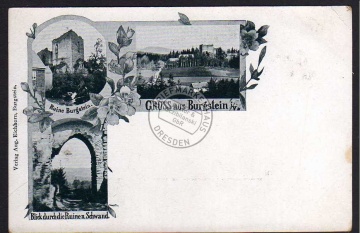 Burgstein V. Ruine 1905 