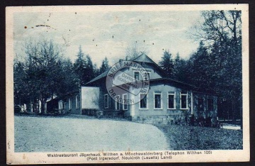 Wilthen a Mönchswalderberg Waldrestaurant 1930 