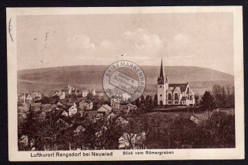 Rengsdorf bei Neuwied Kirche 1933 