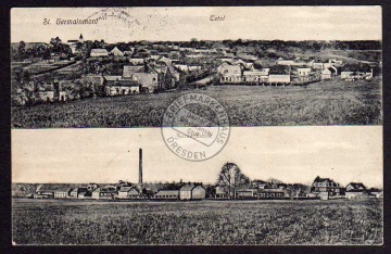 Saint Germainmont Zuckerfabrik 1916 Feldpost 