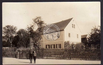 Radebeul Körnerweg Fotokarte Geburtshaus 