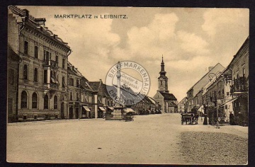 Leibnitz Steiermark Markt 1913 