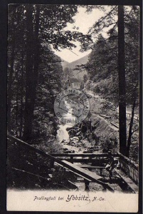 Prollingfall bei Ybbsitz 1910 Wasserfall 