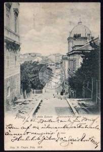 Pula Pola Sternwarten Straße 1903 