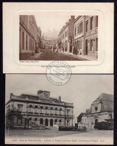 2 AK Haut Grande Rue de Vaux-sur-Laon Place de l´ 