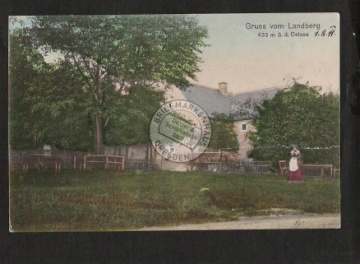 Landberg bei Mohorn 1911 