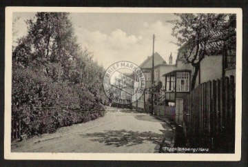 Stecklenberg Harz Ortsstrasse 