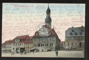 Waldenburg i. S. Rathaus Restaurant Rathskelle 