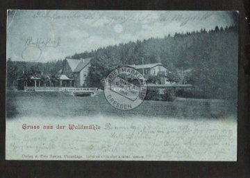 Waldmühle Braunlage 1899 