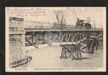 Eisenbahn Kleinbahn brücke wiederhergestellt d 