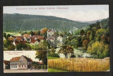 Wolfersdorf Gasthaus z. Schlüsselgrund Schloss 