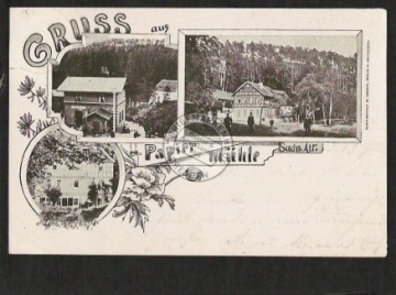 Papiermühle Sachs. Alt  Kr Stadtroda 1899 
